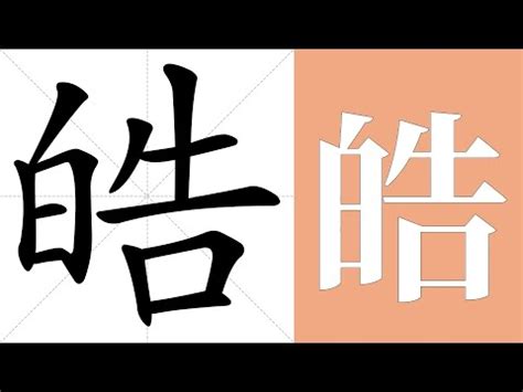 皓 意思